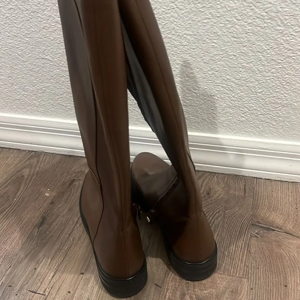 Stuart Weitzman Donna To-The-Knee Women's  Boot Sz- 10